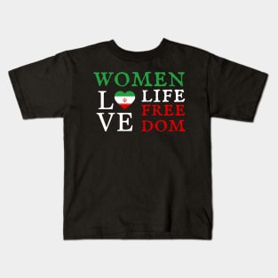 Women Life Freedom Kids T-Shirt